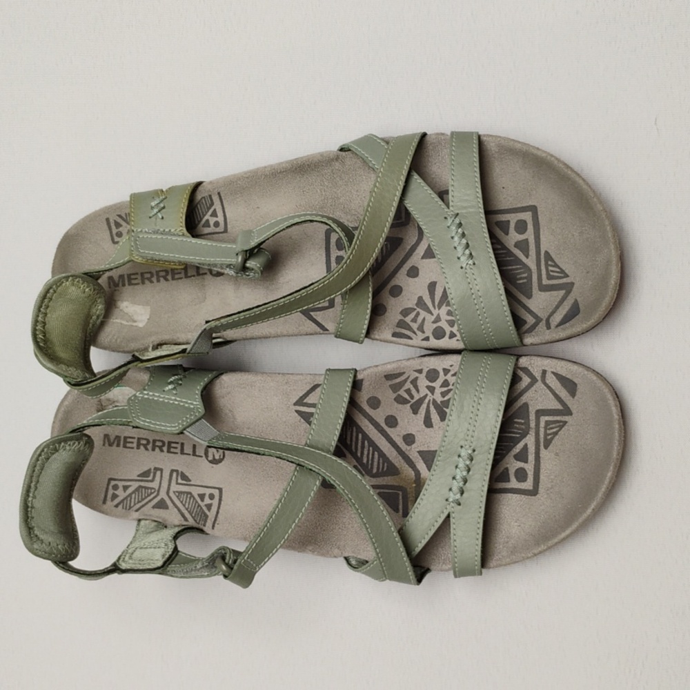 Women Merrell Sandspur Rose Leather Sandals